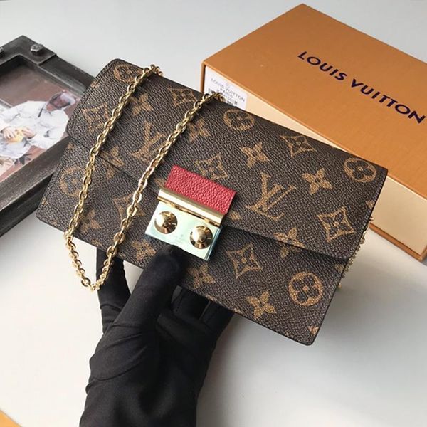 

fast delivery for womens bags vintage style leather shoulder small flap crossbody handbags designer luxury ladies chain messenger bags