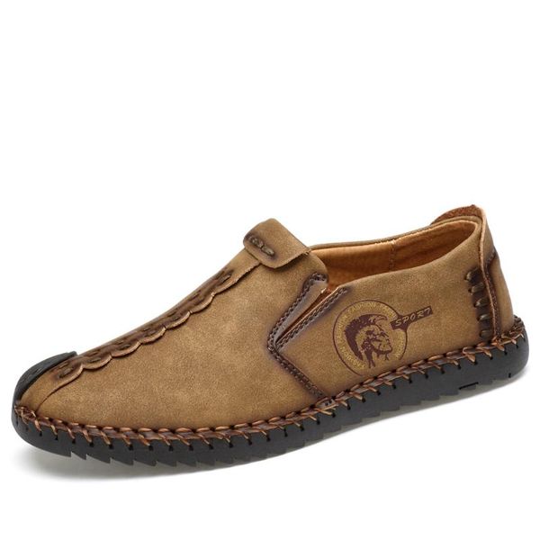 

mens pu leather flat driving moccasins shoes loafers climb oxfords waterproof beach 3colors plus size 38-47, Black