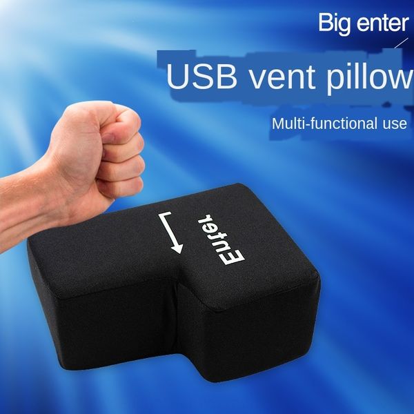 

dhgz9 oversized enter super input usb creative decompression key usb big enter key vent artifact customer service office creative decompress