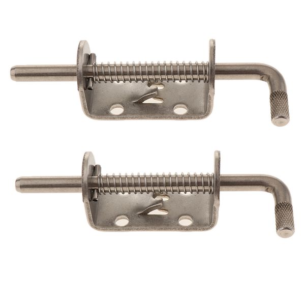 

2 pcs heavy duty spring latch barrel spring loaded latch 8mm