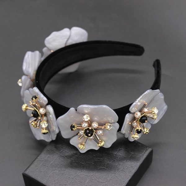 

барокко диких аксессуаров невесты в стиле ретро ветра волоса полосы полного акрилового цветок оголовье мода роскошного дворец ретро оголовье, Golden;silver