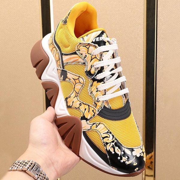 

mens shoes herren luxus marken schuhe outdoor walking casual footwears squalo sneakers style plus size lace -up sports men shoes