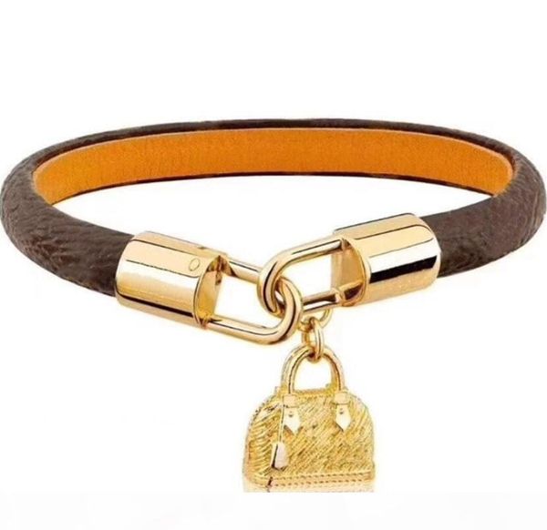 

fashion brand leather with logo designer bracelets bangles for women mens party wedding luxury jewelry for couples lovers engagement gift 01, Silver