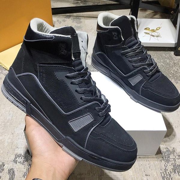 

trainer sneaker boot men 's shoes new arrival fashion lightweight footwears comfortable plus size sports casual men shoes with origin, Black