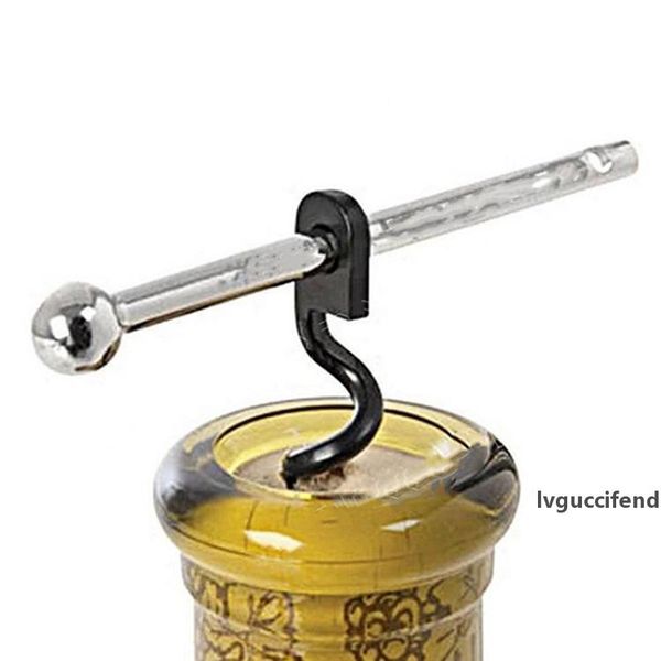 

dhl mini bottle openers portable outdoor camping stainless steel corkscrew red wine openers with key ring