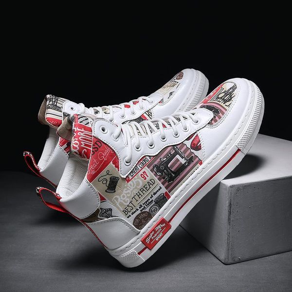 

2020 epjke men's high fashion sneakers trend spring autumn comfortable man casual outdoor non-slip breathable shoes hococal, Black