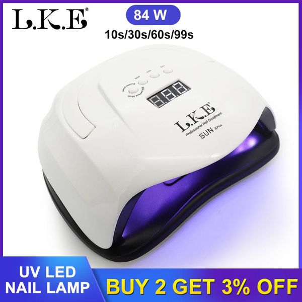 

nail dryers sun x plus 80w 42pcs hybrid led lamp dryer art for gel polish care uv light 10/30/60/99s timer