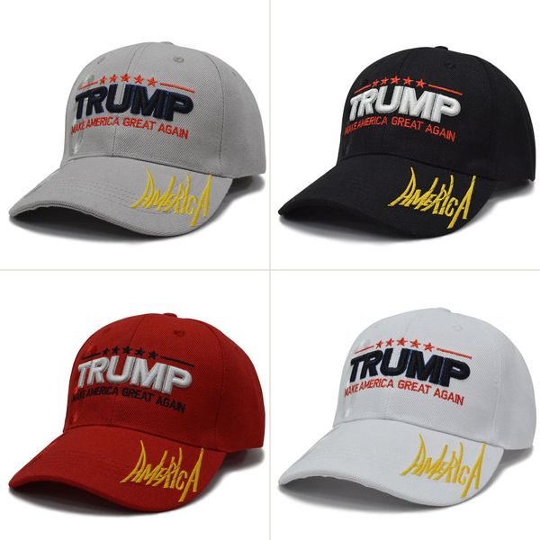 

dropshipping donald trump 2020 make america great again election baseball cap casual cotton adjust mesh hat embroidery snapback hat c2402, Black;white