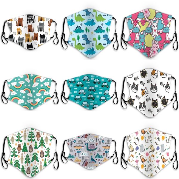 

2020 new cotton face mask anti-dust pollution outdoor reusable washable with activated carbon pm2.5 mouth mask#369