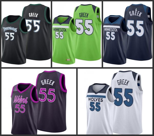 

minnesota timberwolves mitch creek men city basketball jersey, Black