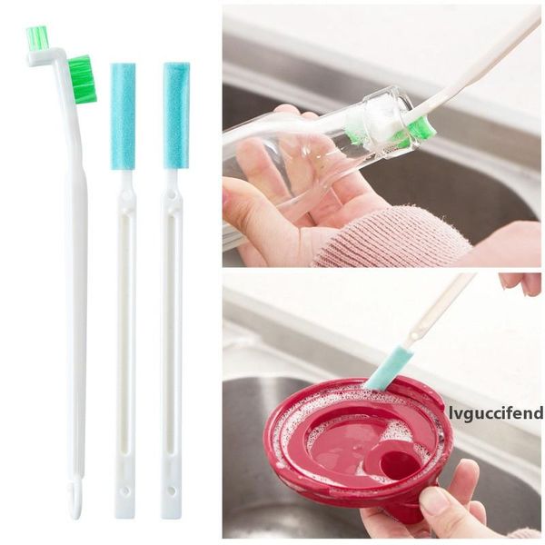 

bottle cleaning brush portable multi-functional home kitchen sink scrubber long handle brush cleaning brush kitchen clean tool ct0477