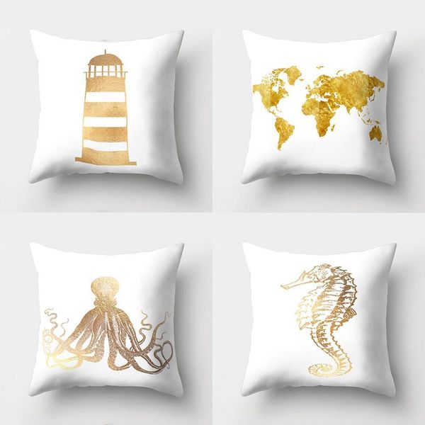 

fashion printed throw pillow case sofa bed home car office decor cushion cover bedroom living room cafe decor comfortable soft