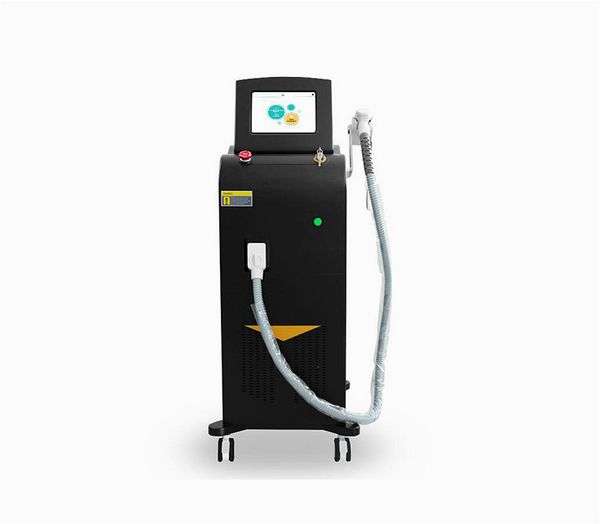 

808 hair removal system 808nm diode laser machine hair remival skin rejuvenation suit for all skin types painless, Black