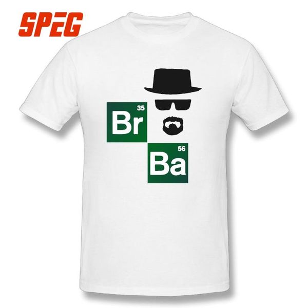 

men's t-shirts breaking bad short sleeve fashion 100% cotton male tee shirt round neck est t shirts, White;black