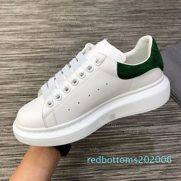 

fashion luxury designer woman shoes casual sneaker new color red yellow blue low cut platform white sneaker party shoe t01, Black