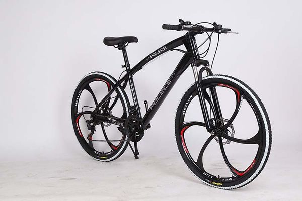 

six knife one wheel black red mountain bike cross country 26 inch 21 speed mountain bike