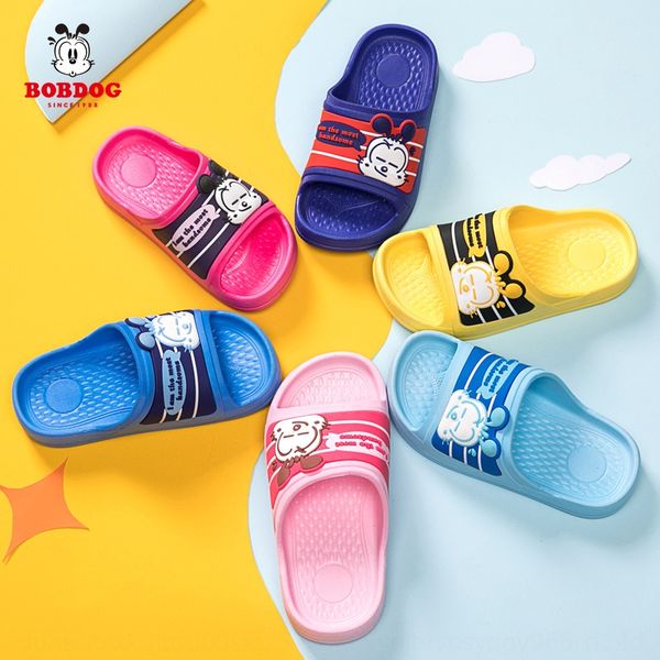 

babu bean 2020 new home anti-skid sandals and slippers slippers 2-9 years old children' multicolor sandals bd81, Black;grey