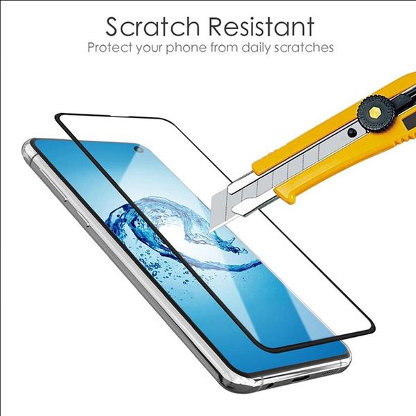 

9d full cover glue tempered glass phone screen protector for samsung a10 a10e a10s a2 a20 for 2020 samsung a10 a71 a20 a30 a40