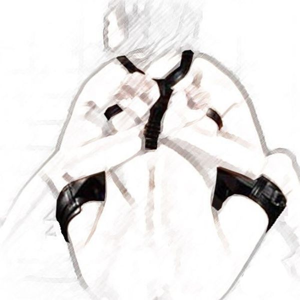 

sling bondage deluxe with wrist aid cuffs,leather positioning thigh for penetration, y200616 fvjts