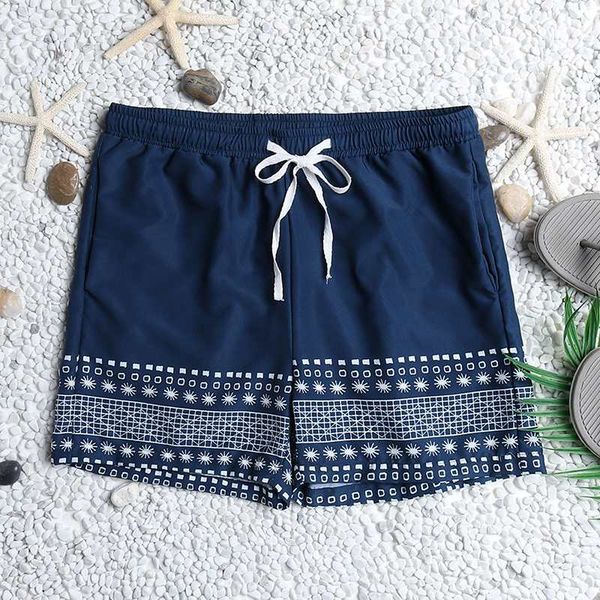 

2020 summer men shorts casual beach vacation printing breathable seaside mens board shorts quick dry drawstring hombre, White;black