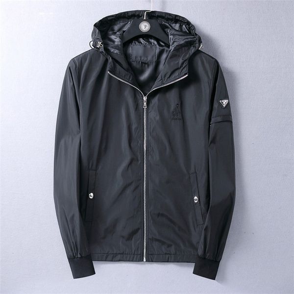 

new reflective windbreaker raincoat waterproof jacket hooded fashion brand new winter coat raincoat reflective dog fighting french tobago sc, Black;brown