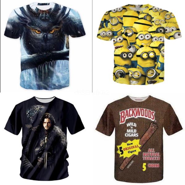 

3-12 years old cildren tsirt youngboy 3d caracter print never broke again t sirt summer breatable sort sleeve t-sirt#303, White;black