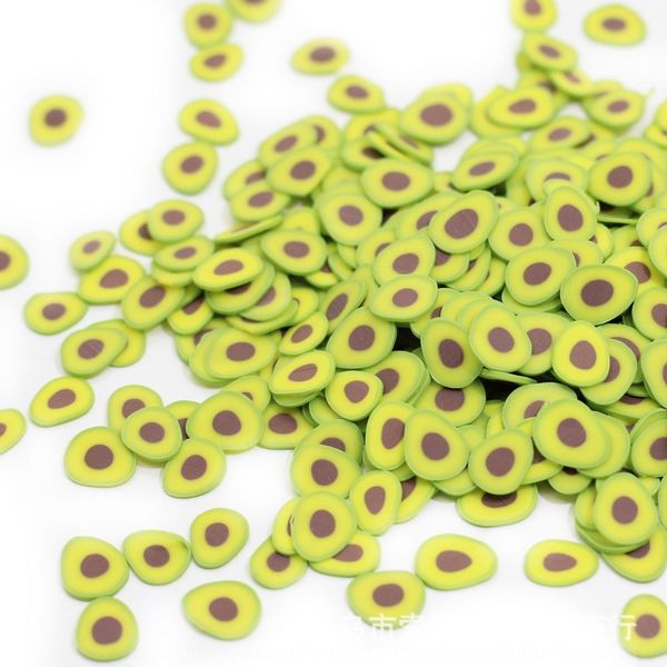 

slim soft pottery diy fruit accessories avocado fruit soft pottery mobile phone shell beauty diy handmade accessories, Silver