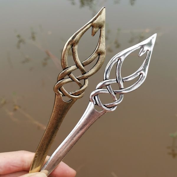 

dropshipping celtics knots hair accessories hair sticks, Golden;silver