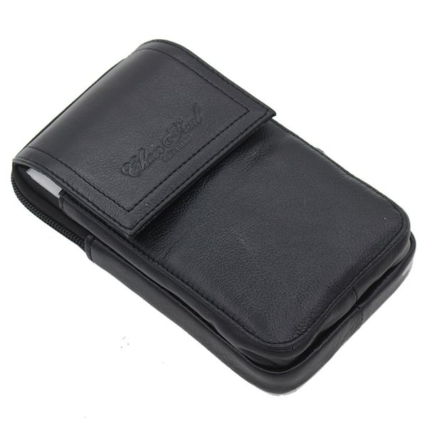 

нового мужчины натуральной кожи hook фанни талия чемоданчик bum hip пояс пакет портмоне мужская real коровьой мобильный сотовый телефон дело