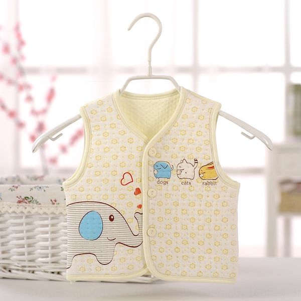 

warm baby winter warm children's clothing wear cotton vest baby waistcoat children's vest autumn, Blue