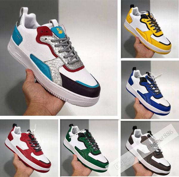 

new 1 07 ac low cut running shoes men women red green blue 1 dunk casual sport trainers skateboarding sneakers size 5.5-11