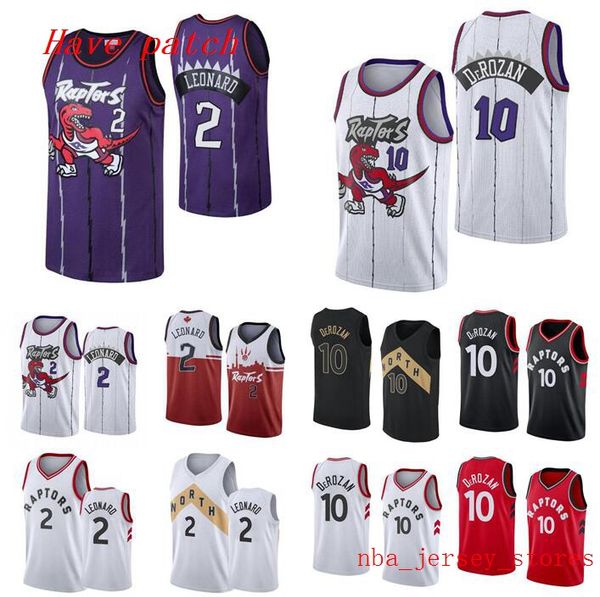 

men's basketball toronto raptors 2 leonard 10 derozan white blue swingman sleeveless jersey 01, Black;red