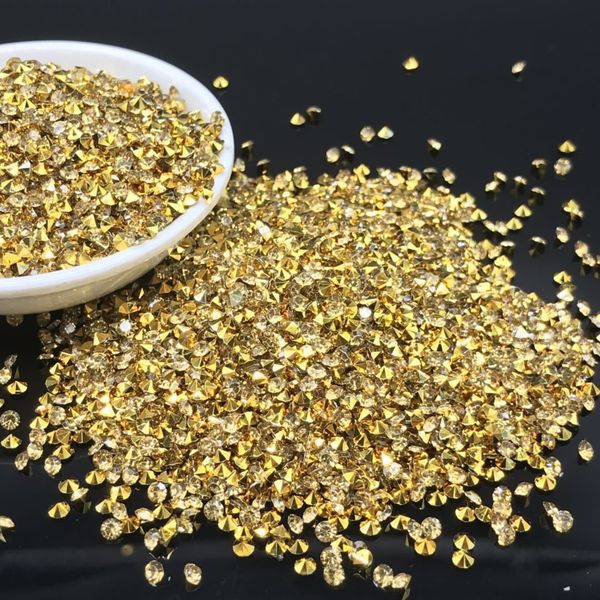 

crystal porcelain gold bottom diy decorative painting silver bottom pointed diamond resin decorative painting handmade diy material
