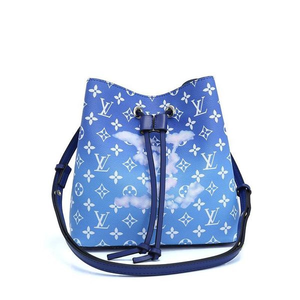 

luxury classic women bags leather bucket bag drawstring shoulder bag simple style womens crossbody bags fast delivery sale