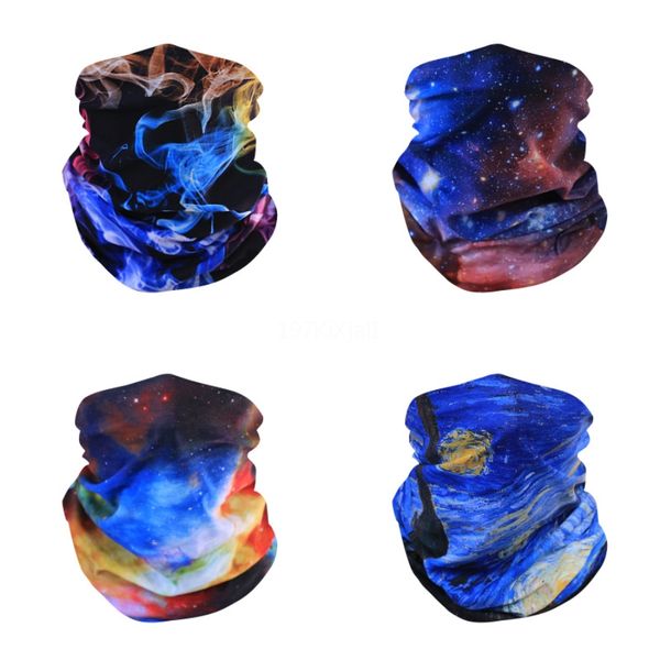 

ujp49 summer cycling face mask scarf running ride anti-uv headwear bandana bicycle sports fishing mask er magic scarf#540, Black