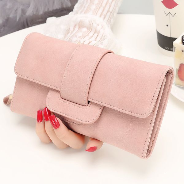 

fashion wallet women purse multi card holder female clutch long women wallet leather female coin purses carteira feminina, Red;black