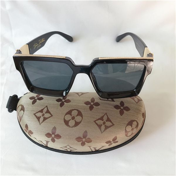 

luxurious sunglasses for men and women sunglasses driving beach holiday l̴v sun glasses lõuis vuittõn 4023, Black