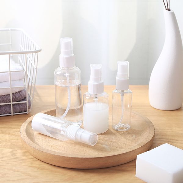

3oz 2oz 1oz travel plastic spray bottle empty cosmetic perfume container with mist nozzle bottles atomizer perfume sample vials dbc dh1176