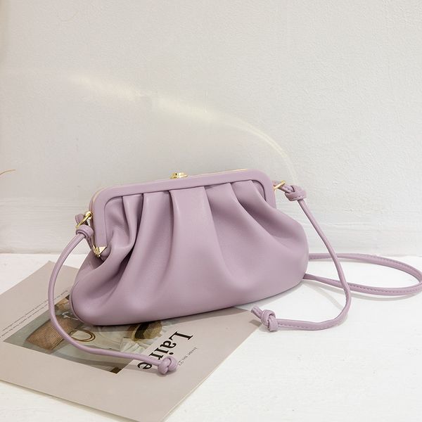 

europe and america versatile chain famous name fashion handbag literature new pattern high-capacity fold female dumplings cloud bag