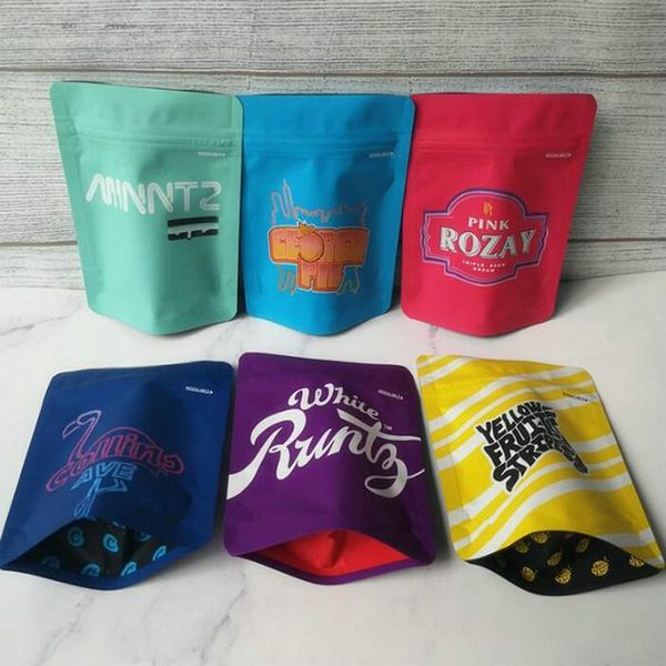 

vape 35g cookies mylar smell proof packaging dry herb packaging bag childproof cookie plastic zipper stand up flower pouch bags wcykb