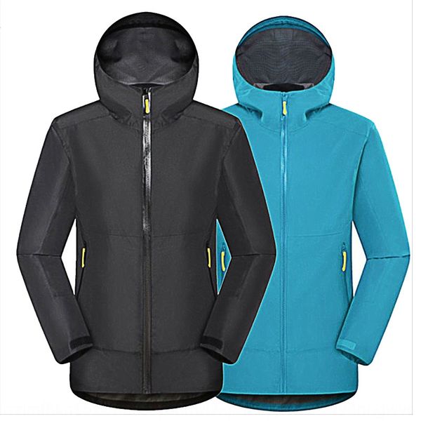 

2020 new single-layer jacket three-layer laminated work clothes coat outdoor windproof waterproof coat work clothes, Blue;black