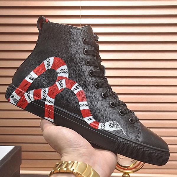 

luxury men sneaker shoes leather mens sports casual lace -up zapatos de hombre men shoes fashion footwears ankle boots bottes hommes luxury