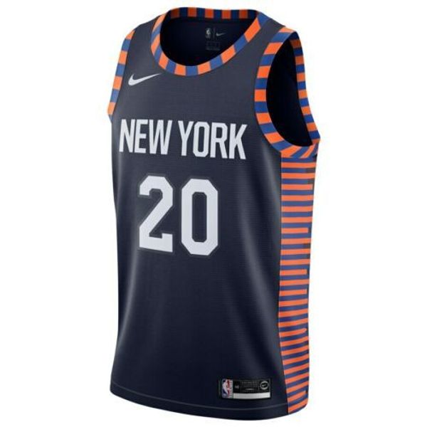 

kevin knox #20 men's official player jersey new nkvest stitched basketball jerseys, Gray