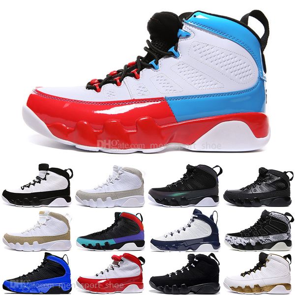 

9 9s gym red metallic silver mens basketball shoes unc og space jam bonze anthracite men women sport design sneakers trainers