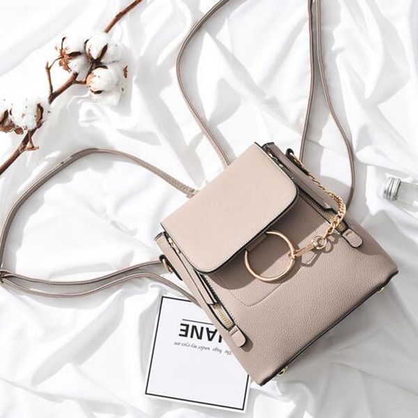 

ladies shoulder bag female crossbody bag pu leather multi-spaced tote women handbag messenger