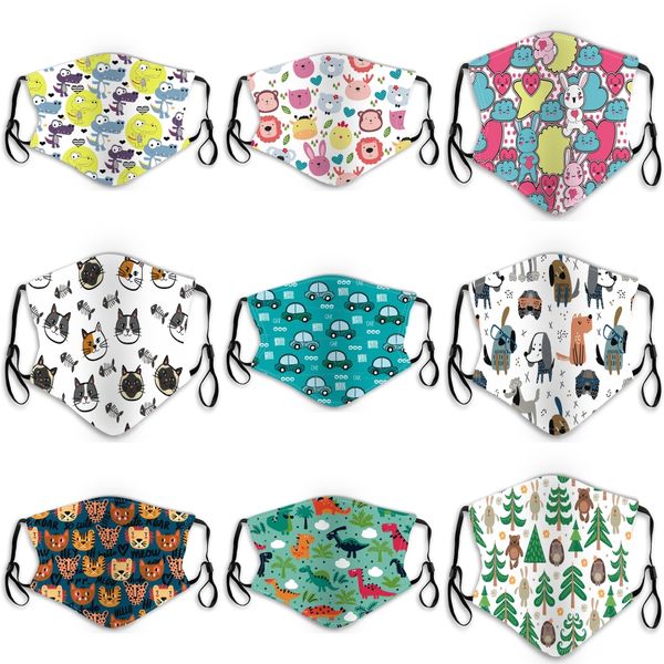 

with pm2.5 two filters anti dust face mouth er pm2.5 mask dustproof anti-l washable reusable mask tools#757