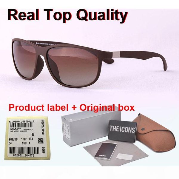 

brand designer polarized sunglasses men women plank frame mirror polaroid lens oculos de sol with retail cases and box, White;black