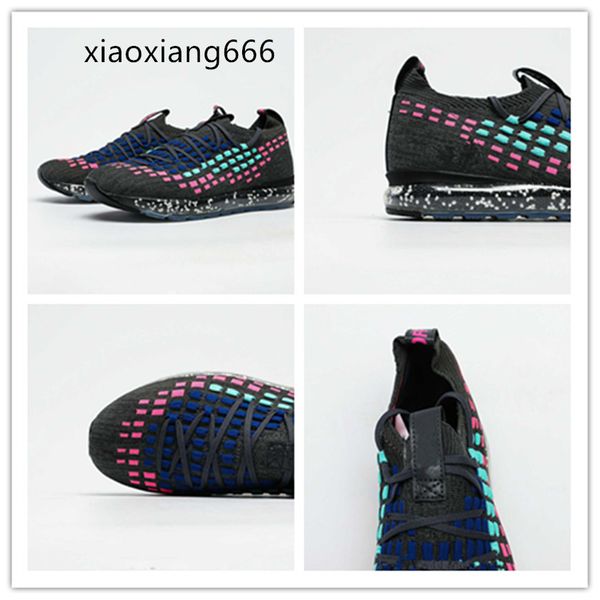 

2020 новых воздушной подушка случайных кроссовок попкорн частиц вязаной поверхности сетки удобно носить классическую моду всех match22, Black