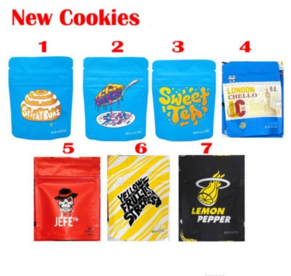 

california sf pre-rolled joint bags herb 0.58g bag empty dry smell proof packaging new for cookies mylar loveshop01 ziihm