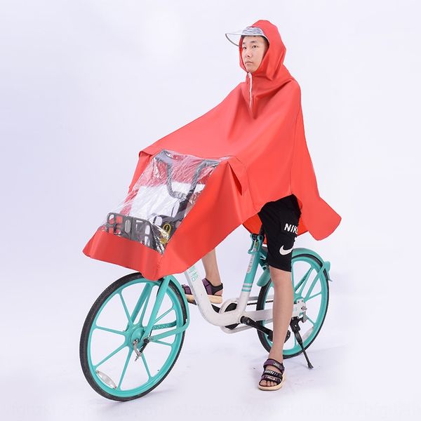 

oxford cloth 3x single cap motorcycle vehicle vehicle eaves electric car poncho single motorcycle electric car raincoat poncho, Black